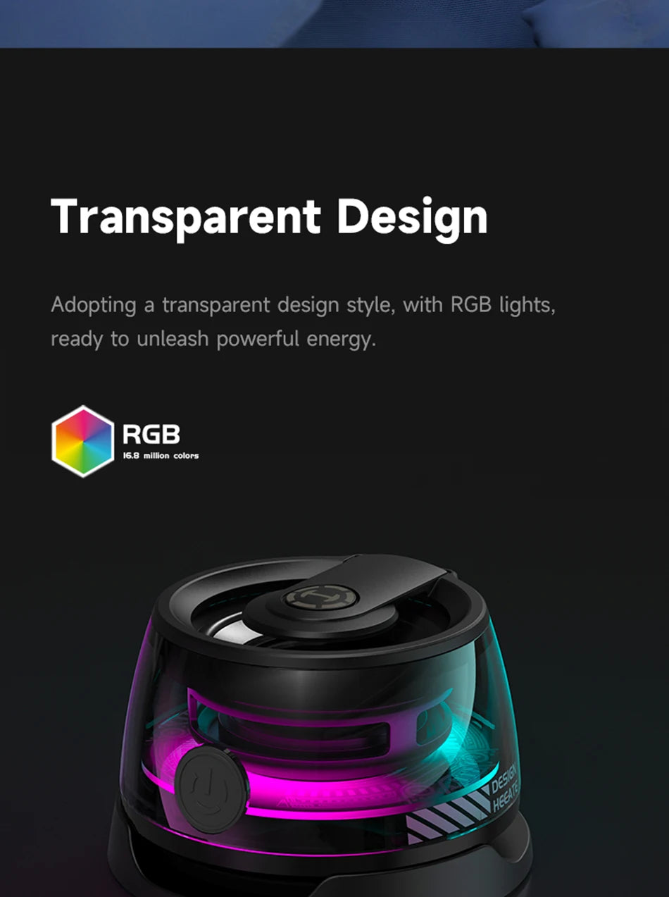 RGB Lighting Magnetic Bluetooth Speaker