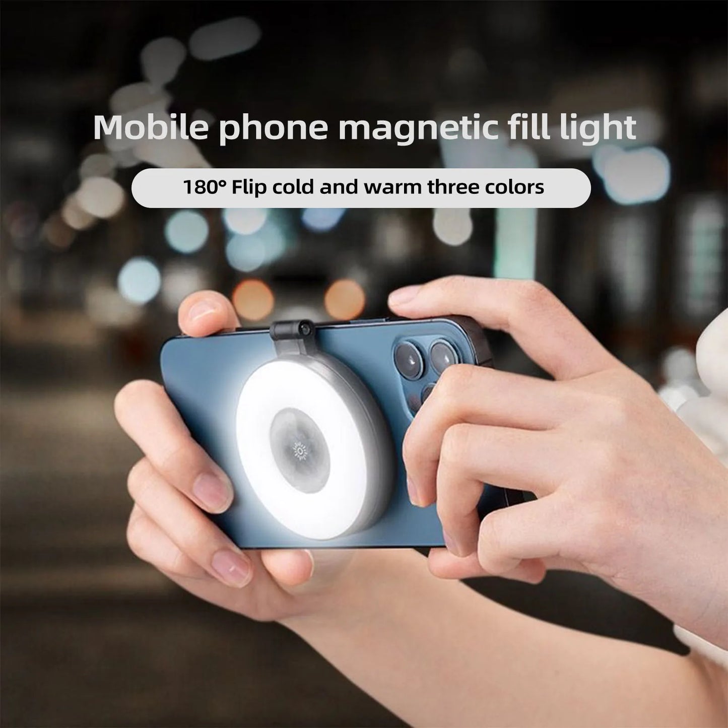 Smartphone Magnetic Selfie Ring Light