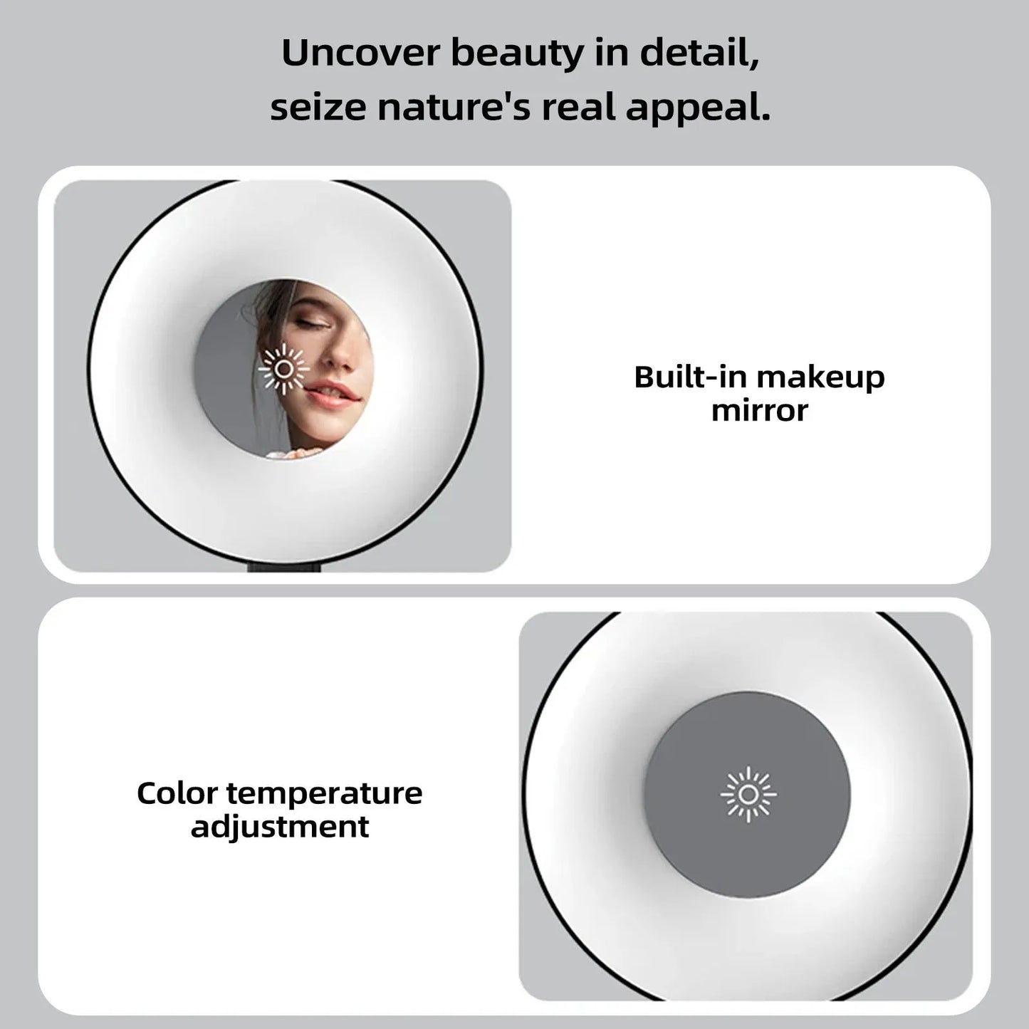 Smartphone Magnetic Selfie Ring Light