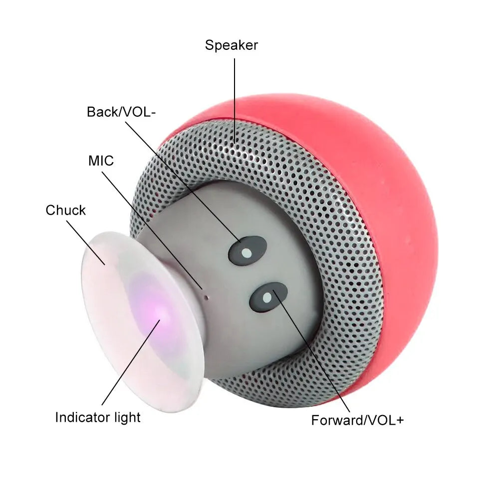 Mini Mushroom Bluetooth Speaker