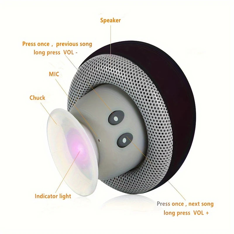 Mini Mushroom Bluetooth Speaker