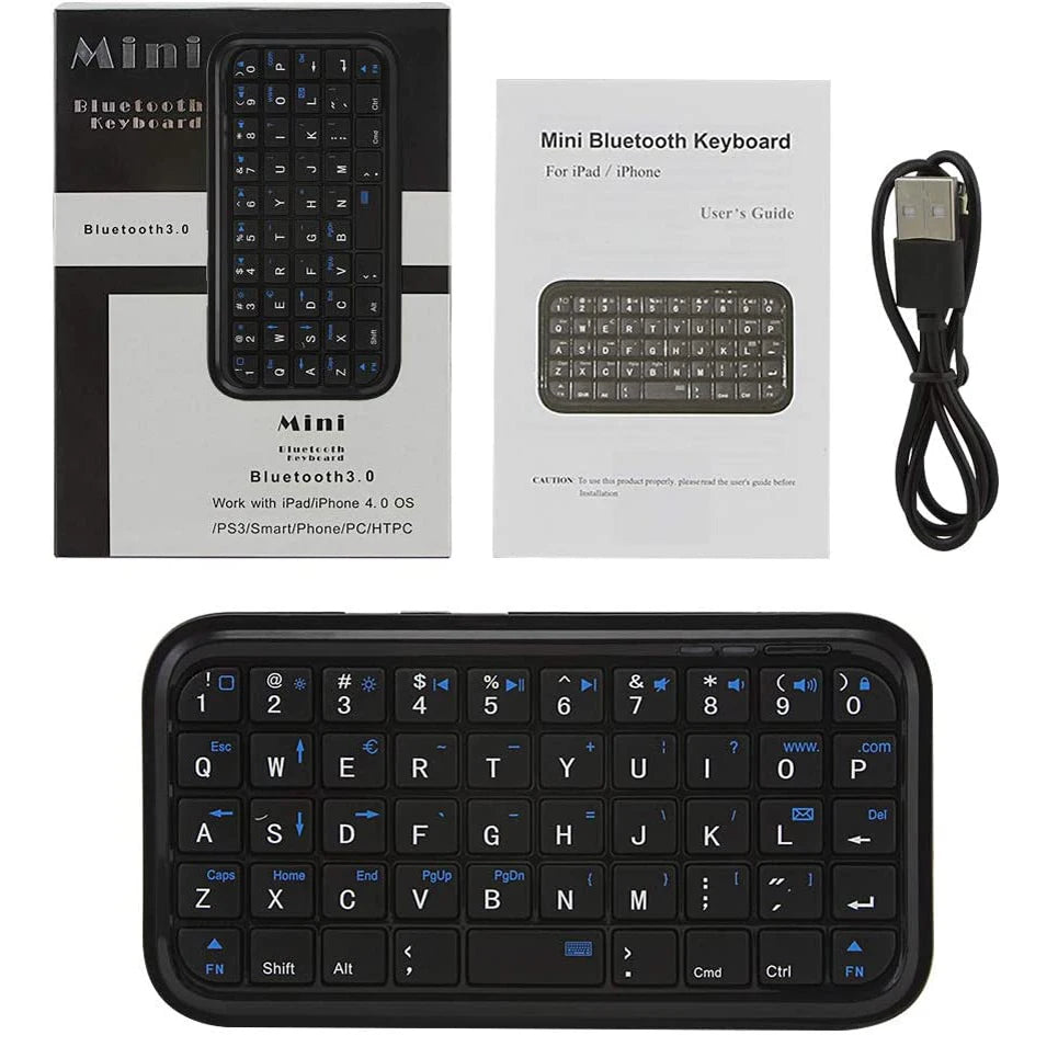 Mini Rechargeable Keyboard For Smartphones