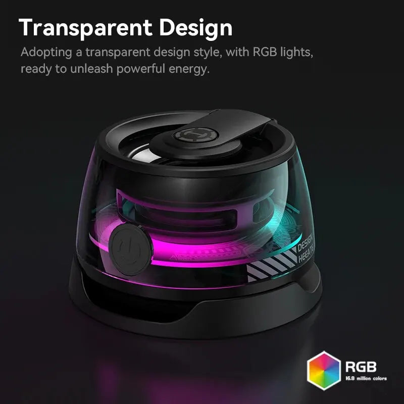 RGB Lighting Magnetic Bluetooth Speaker