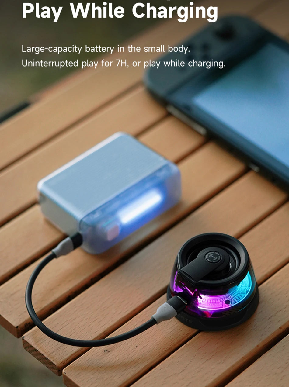 RGB Lighting Magnetic Bluetooth Speaker