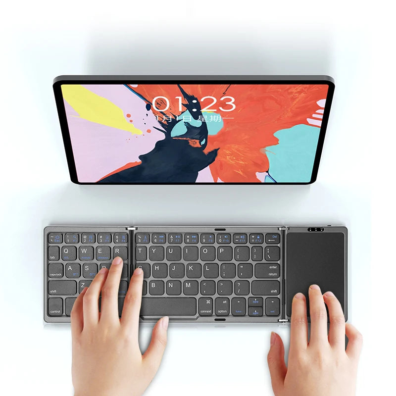 Mini Folding Wireless Keyboard