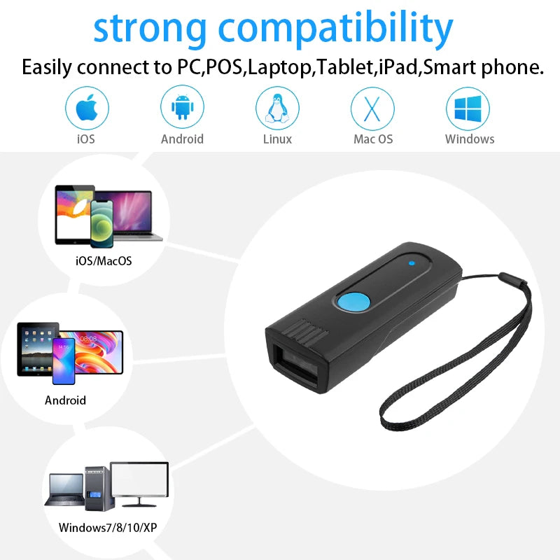 Mini Pocket Barcode Scanner