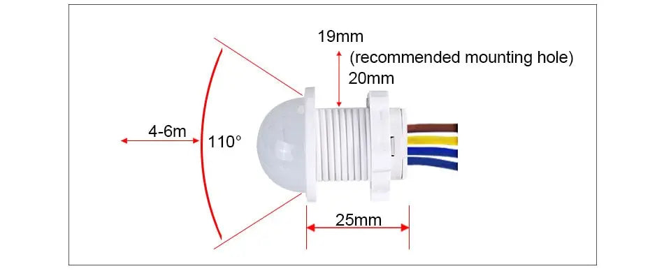 Smart PIR Motion Sensor Light Switches