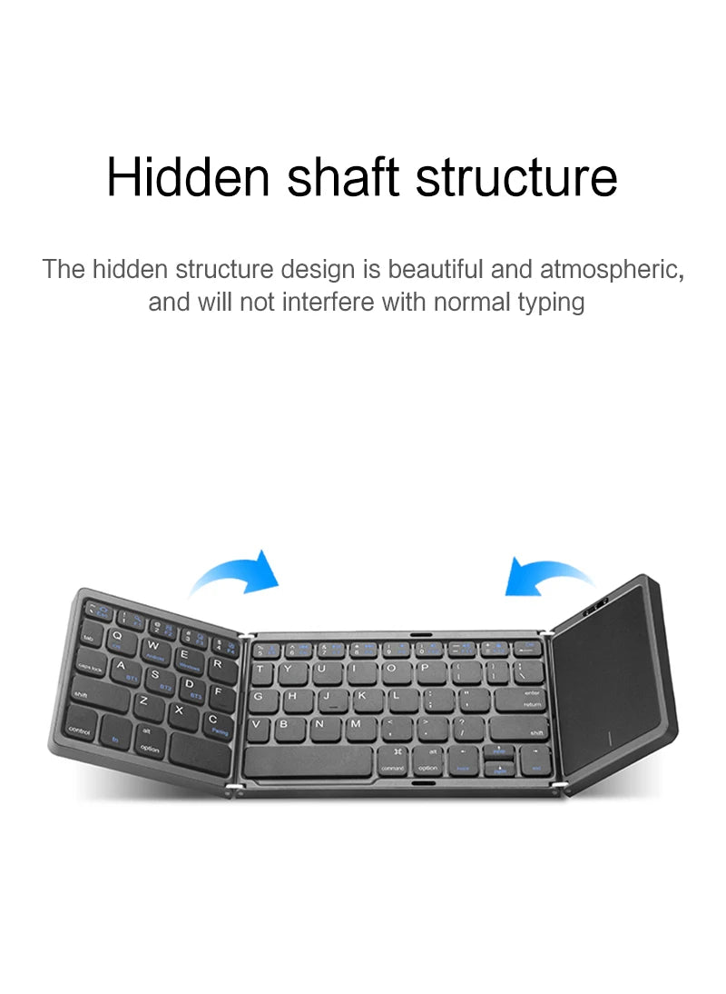 Mini Folding Wireless Keyboard