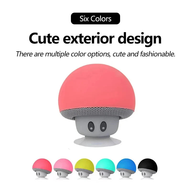 Mini Mushroom Bluetooth Speaker