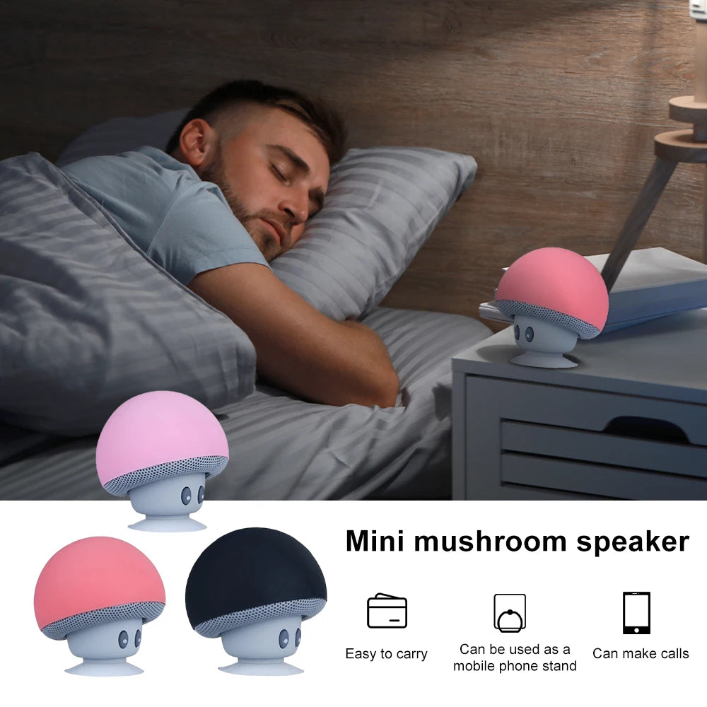 Mini Mushroom Bluetooth Speaker