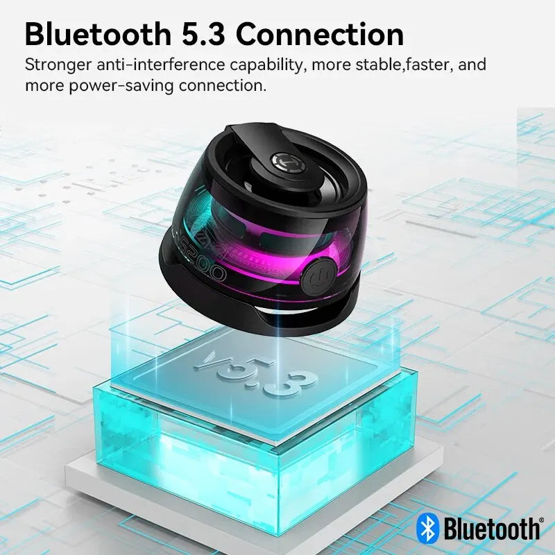 RGB Lighting Magnetic Bluetooth Speaker