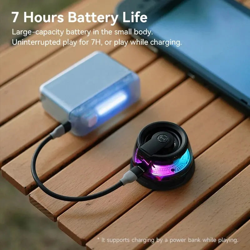 RGB Lighting Magnetic Bluetooth Speaker