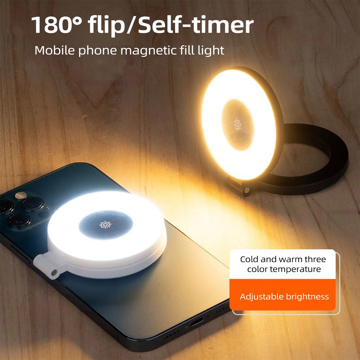 Smartphone Magnetic Selfie Ring Light